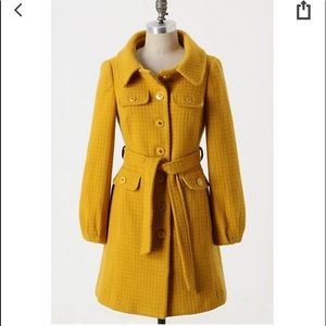 {Anthro} Harvested Honey Coat by Beth Bowley